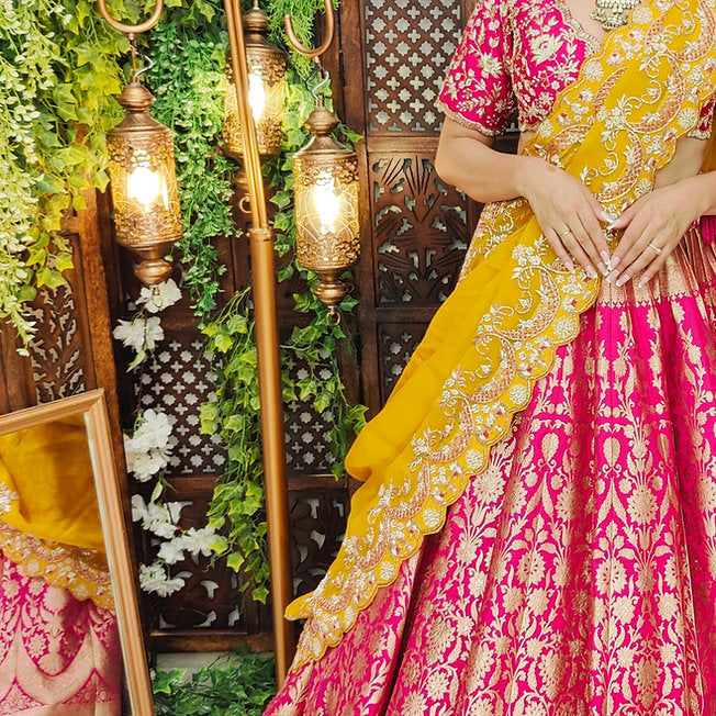 Zina Banarasi Silk Lehenga