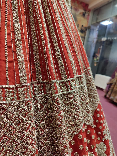 Zardozi Deeva Embroidered lehenga set