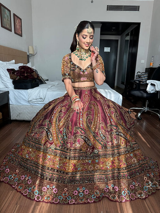 Adenia Embroidered Lehenga Set