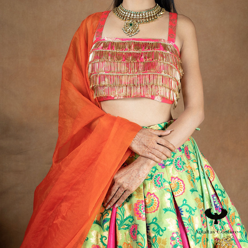 Inayat Multicolor Lehenga