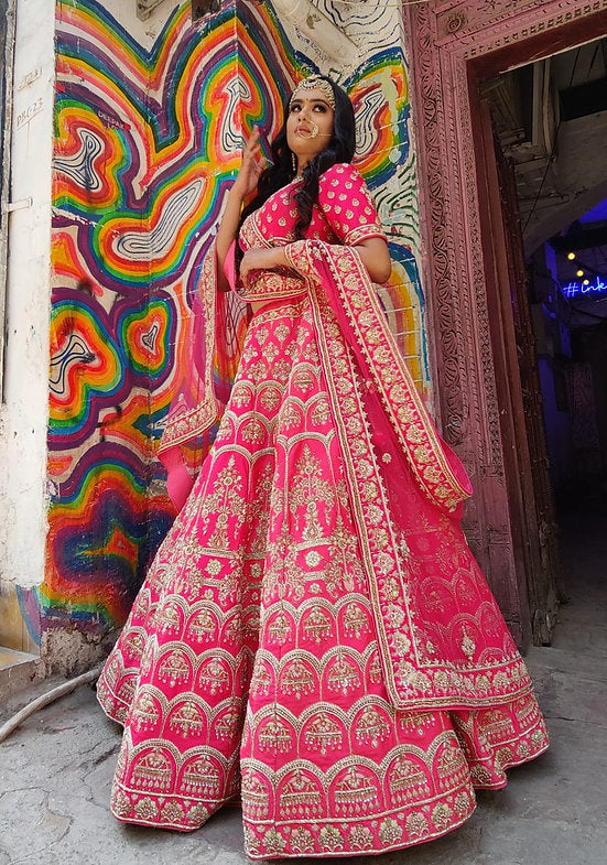 Nazreen Embroidered Lehenga Set