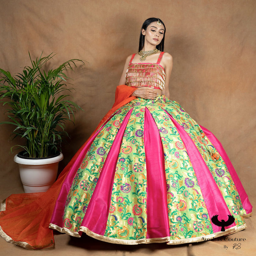 Inayat Multicolor Lehenga
