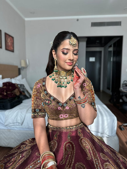 Adenia Embroidered Lehenga Set