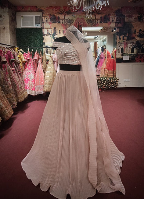 Zaira Peach Lehenga