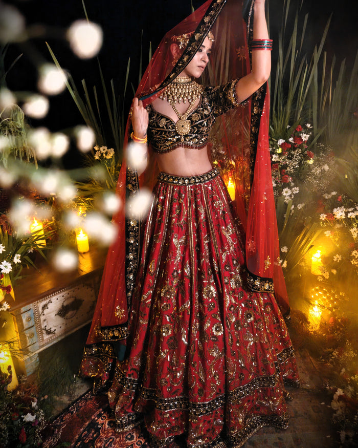 Bridal lehenga