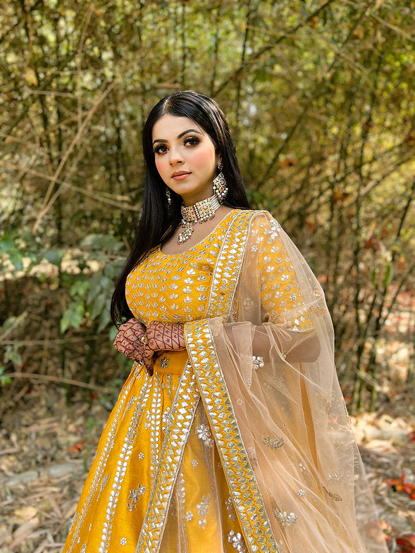 Ziniya Embroidered Lehenga Set