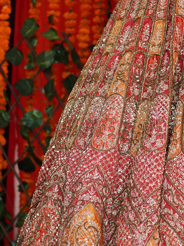 Zardozi Mahak Embroidered Lehenga Set