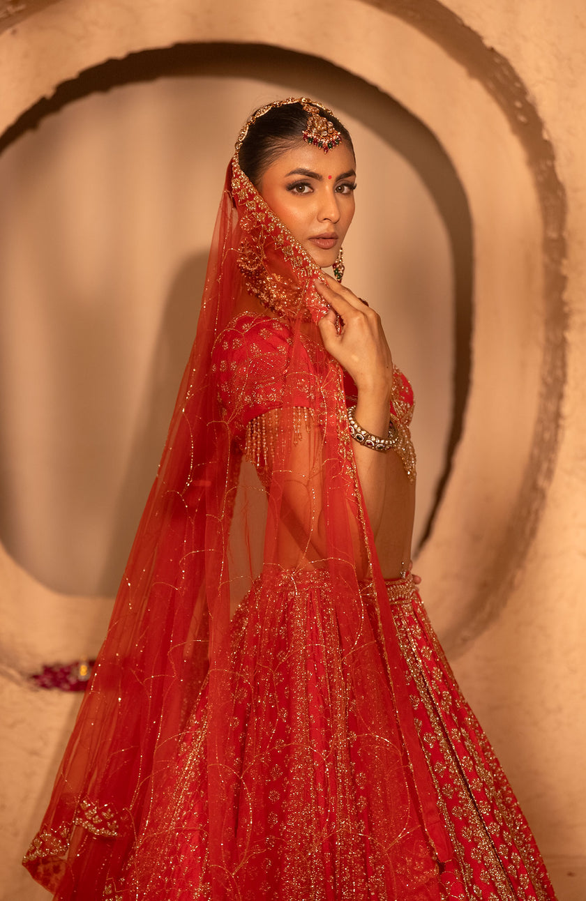 Kainaat Bridal Lehenga
