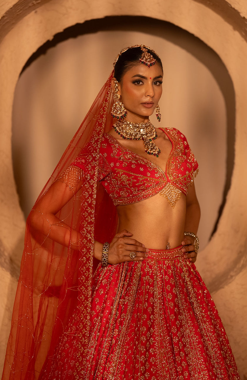 Kainaat Bridal Lehenga