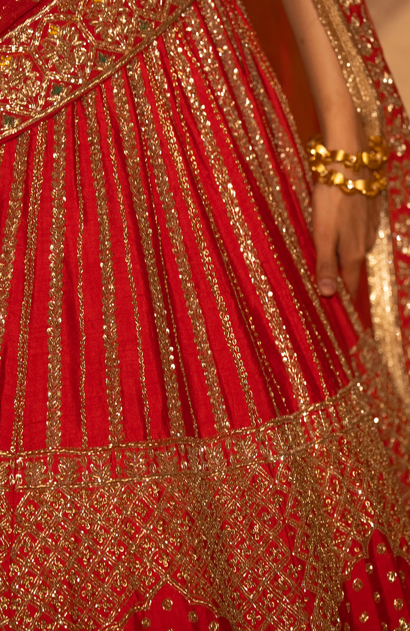 Mahnoor Bridal Lehenga