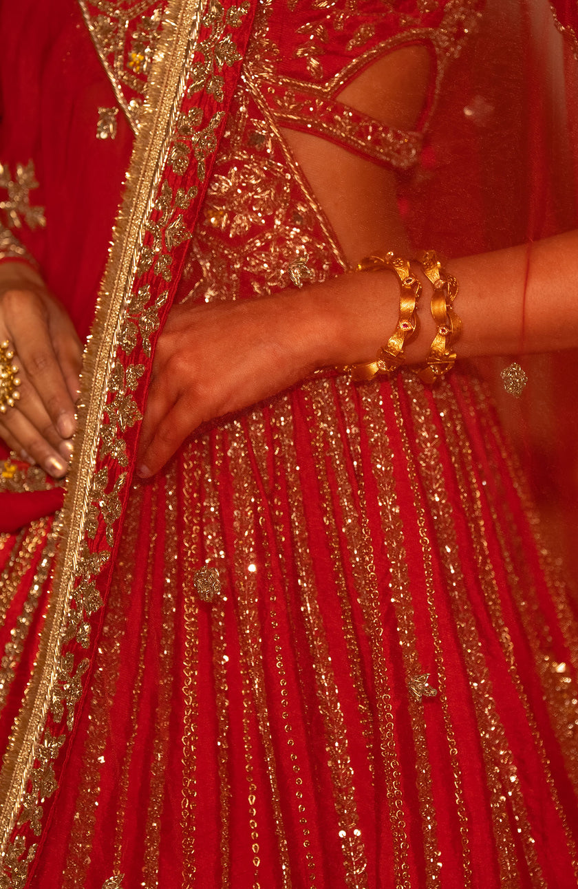 Mahnoor Bridal Lehenga