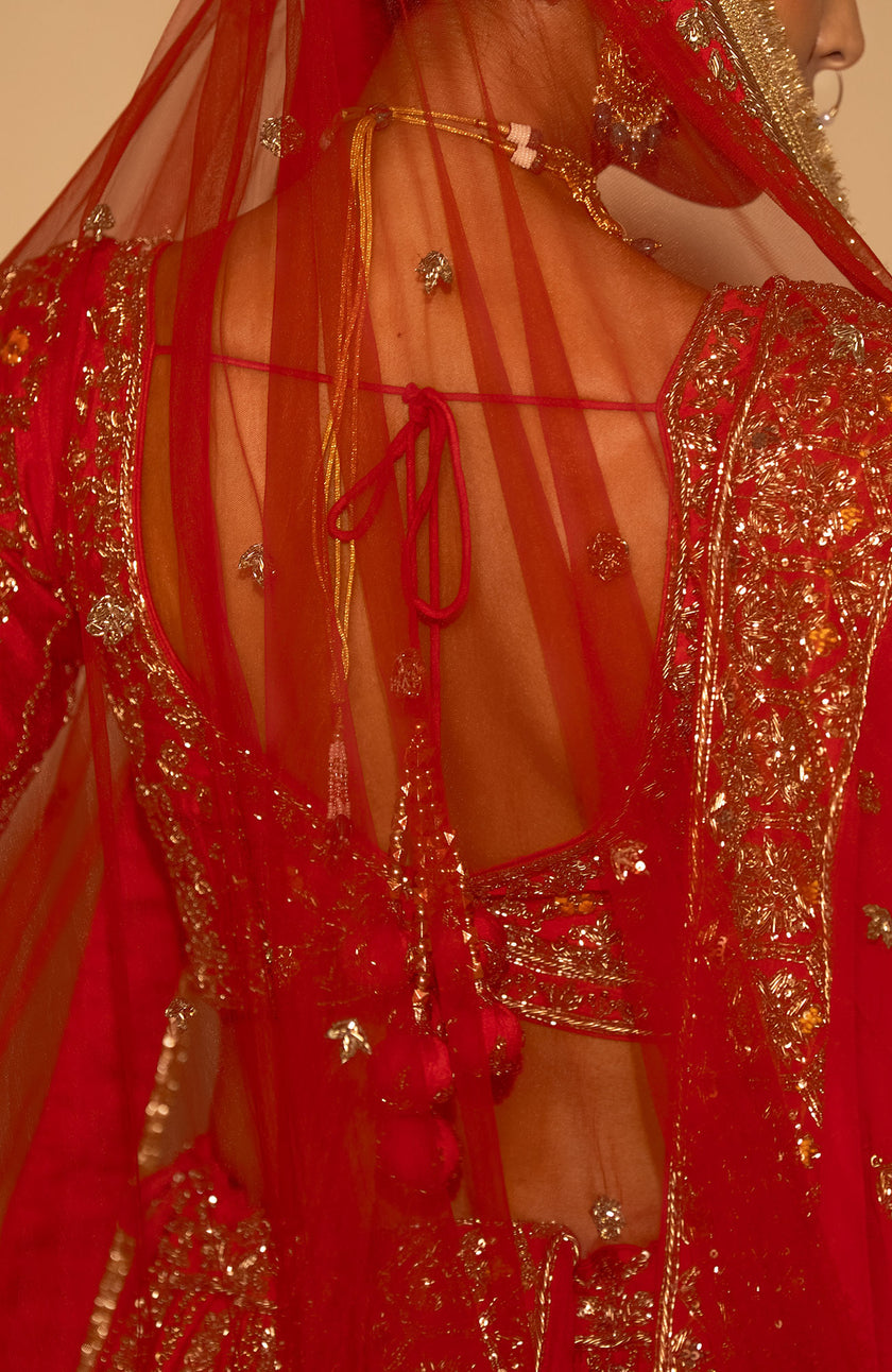 Mahnoor Bridal Lehenga