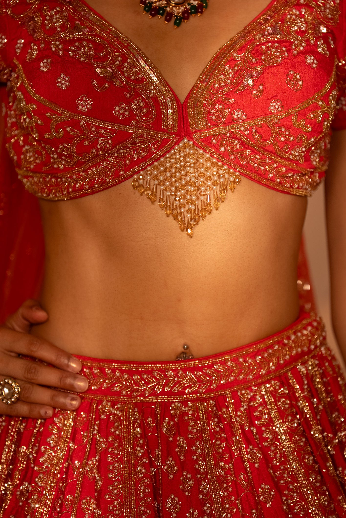 Kainaat Bridal Lehenga