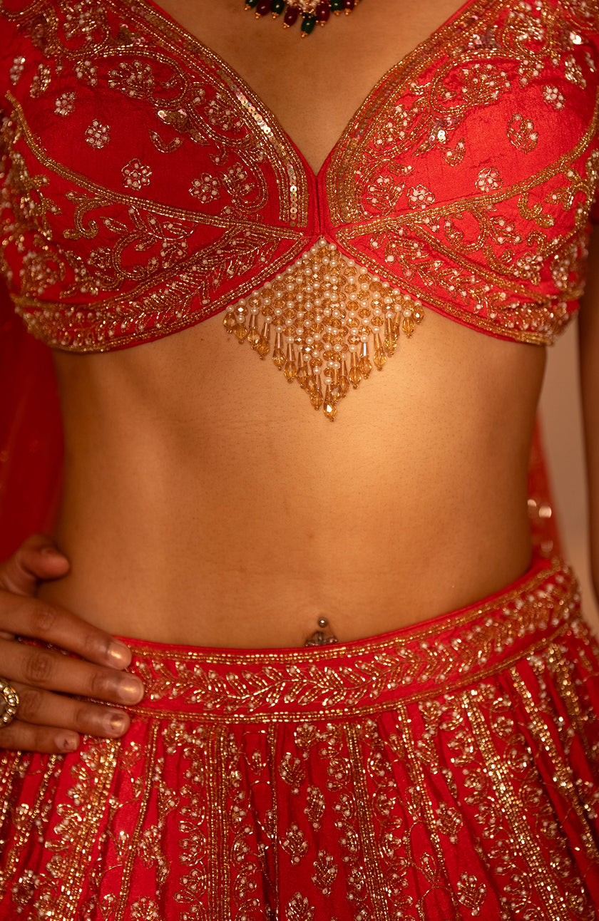Kainaat Bridal Lehenga