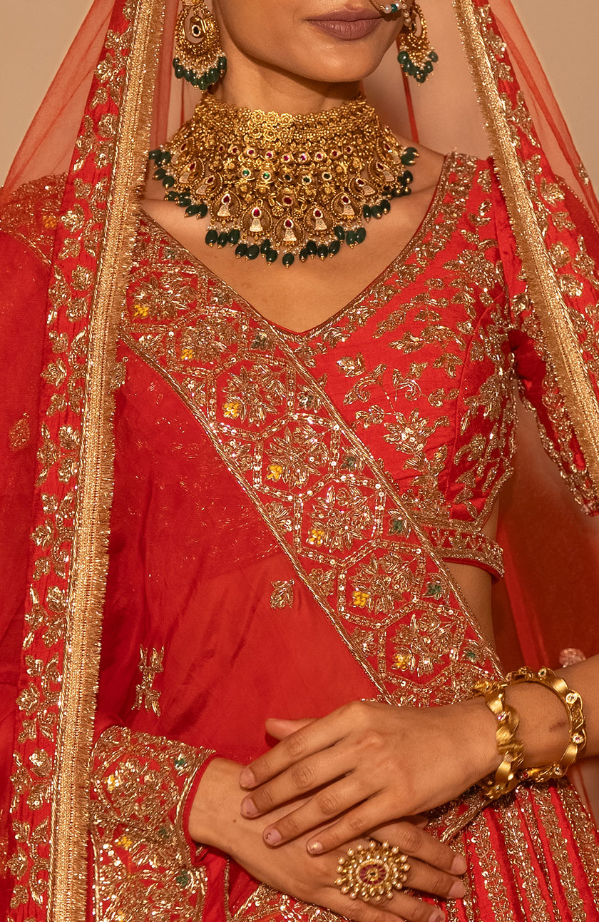 Mahnoor Bridal Lehenga