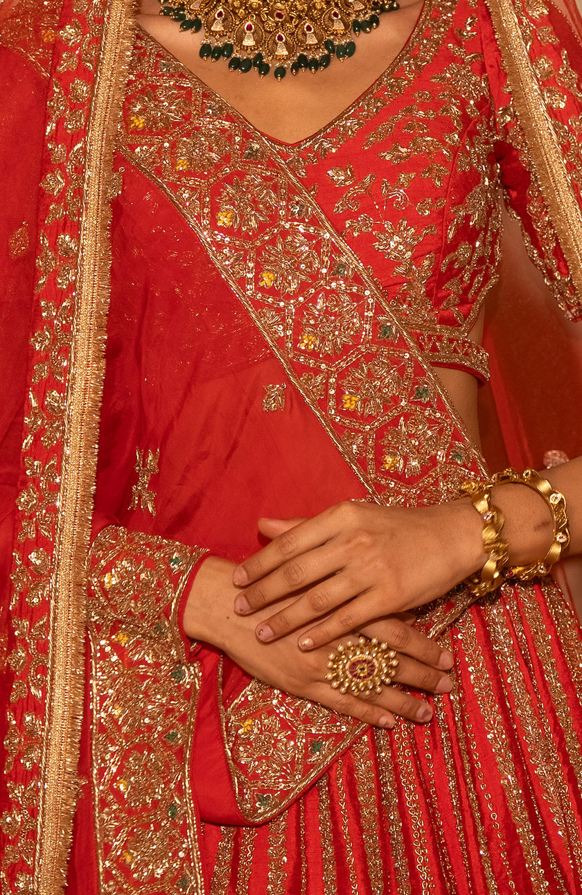 Mahnoor Bridal Lehenga