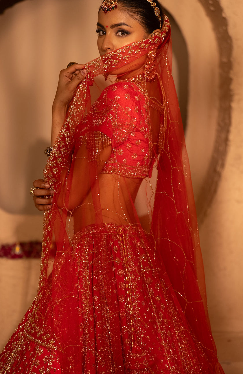 Kainaat Bridal Lehenga