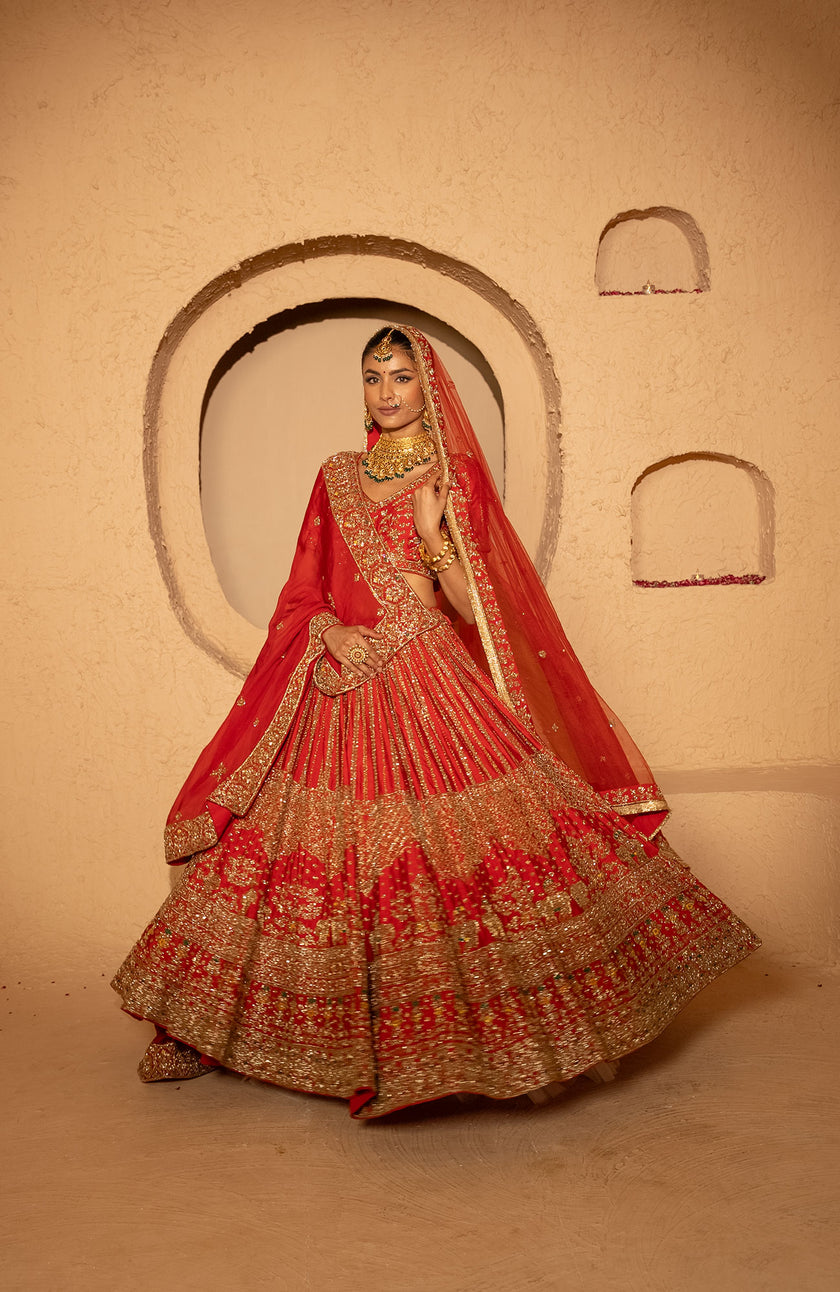 Mahnoor Bridal Lehenga