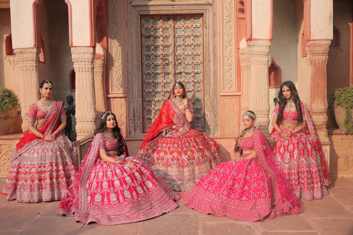 Amaltas Couture designer bridal lehenga