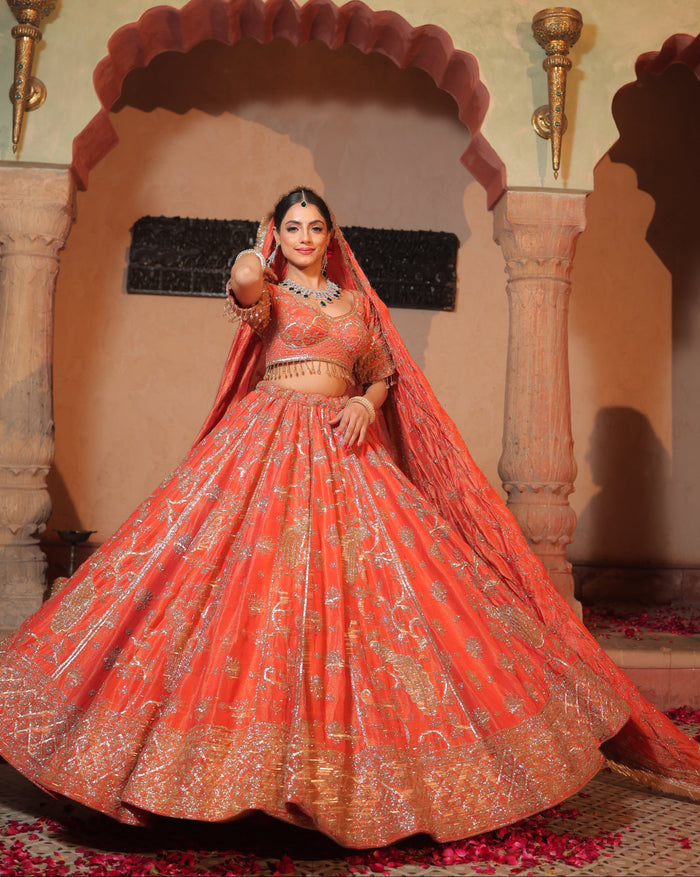 Bridal lehenga