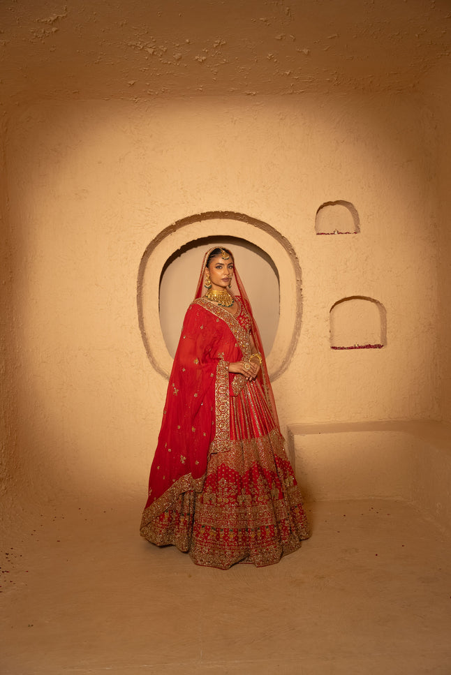 Mahnoor Bridal Lehenga