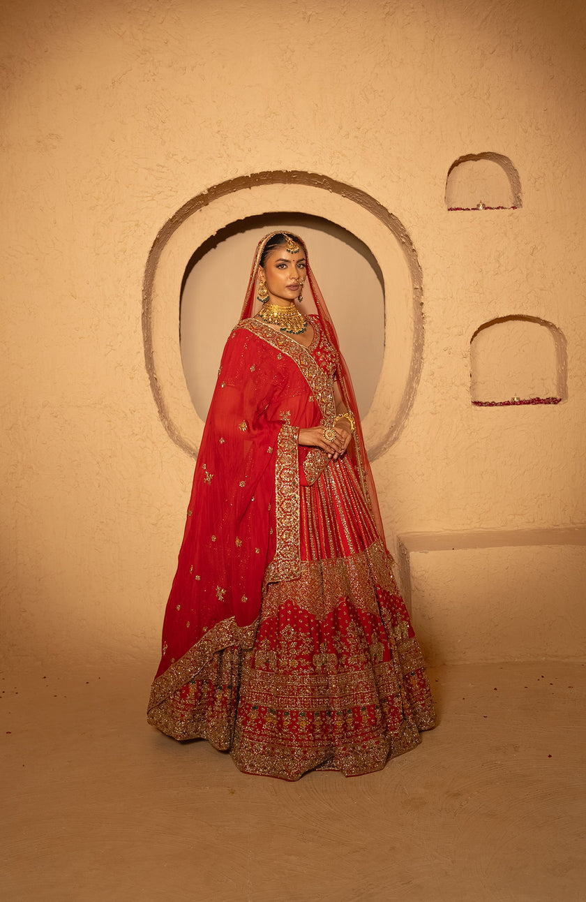 Mahnoor Bridal Lehenga