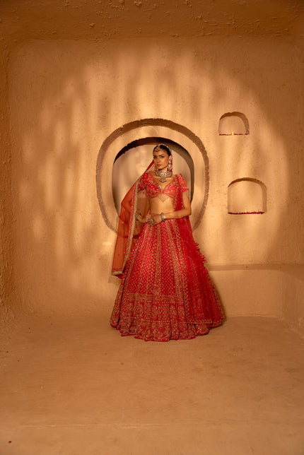 Kainaat Bridal Lehenga
