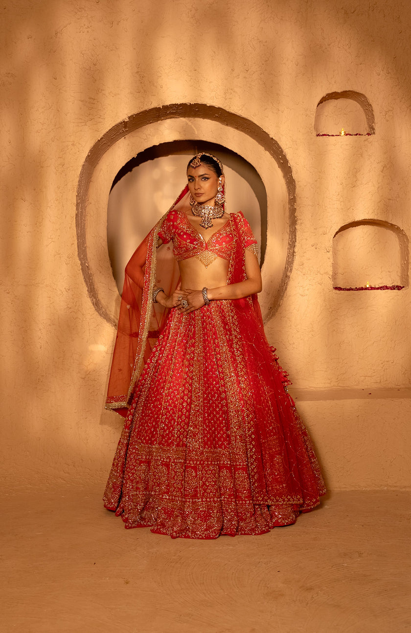 Kainaat Bridal Lehenga