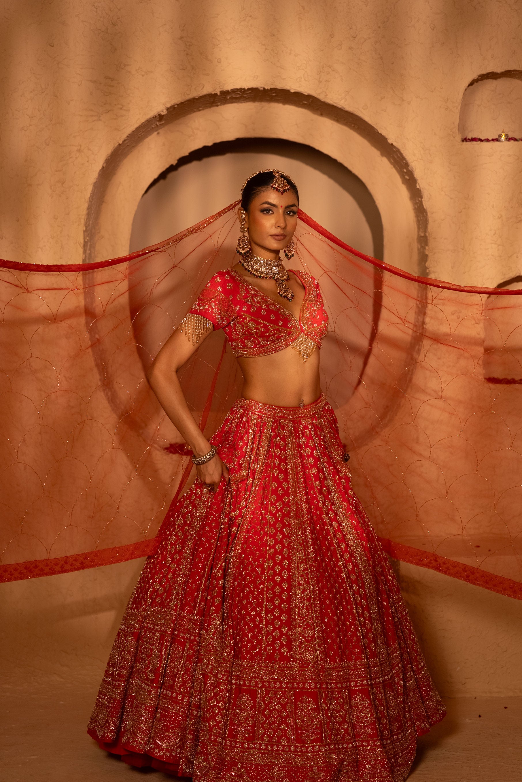 Kainaat Bridal Lehenga