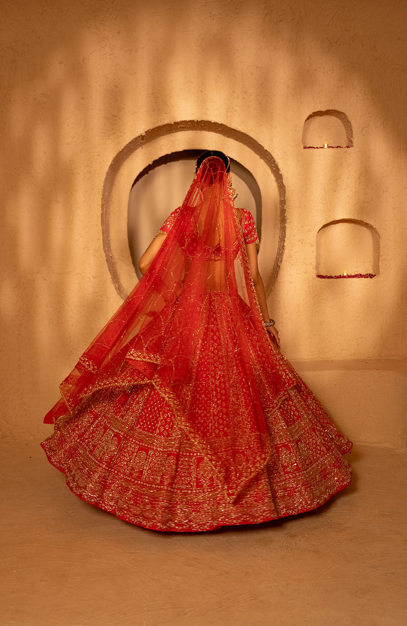 Kainaat Bridal Lehenga