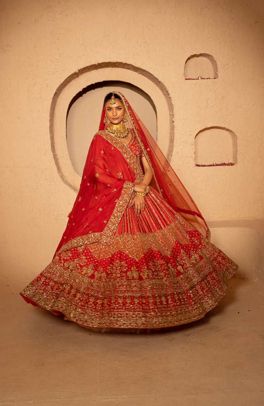 Mahnoor Bridal Lehenga