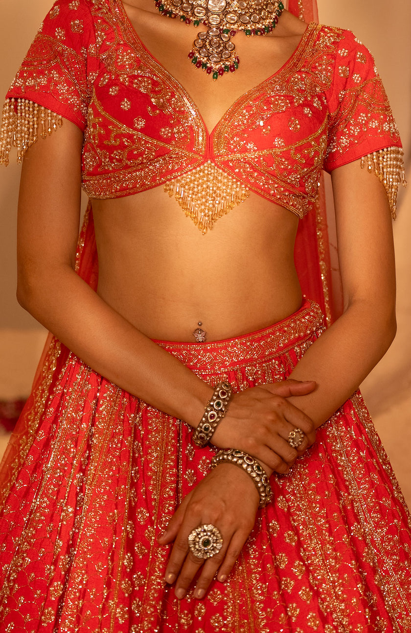 Kainaat Bridal Lehenga