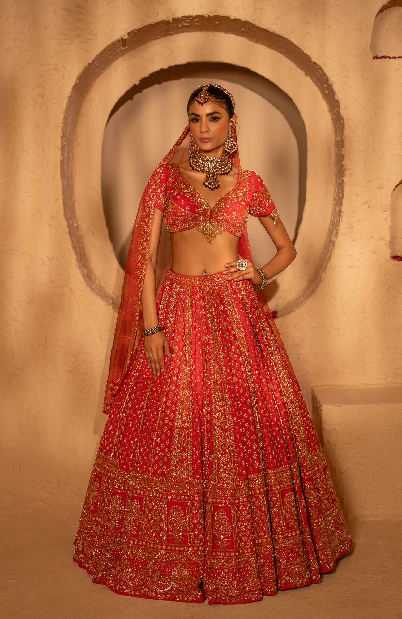 Kainaat Bridal Lehenga