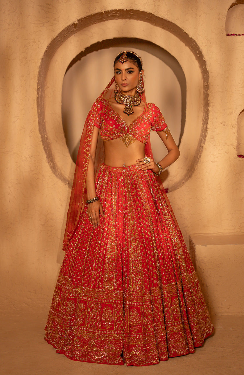 Kainaat Bridal Lehenga