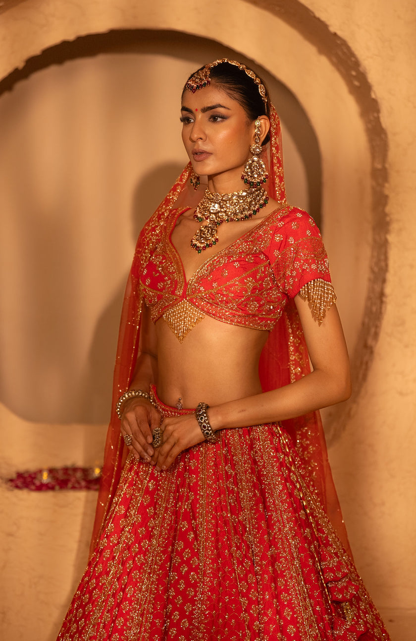 Kainaat Bridal Lehenga