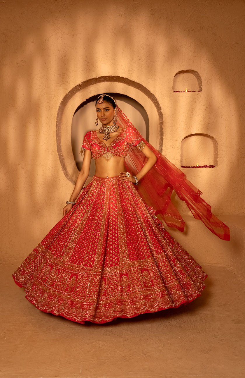 Kainaat Bridal Lehenga