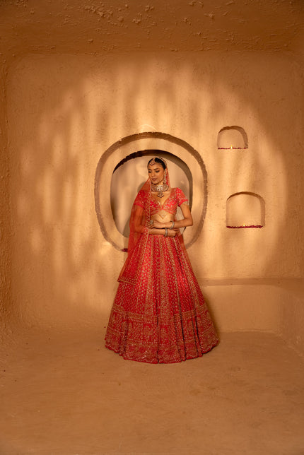 Kainaat Bridal Lehenga
