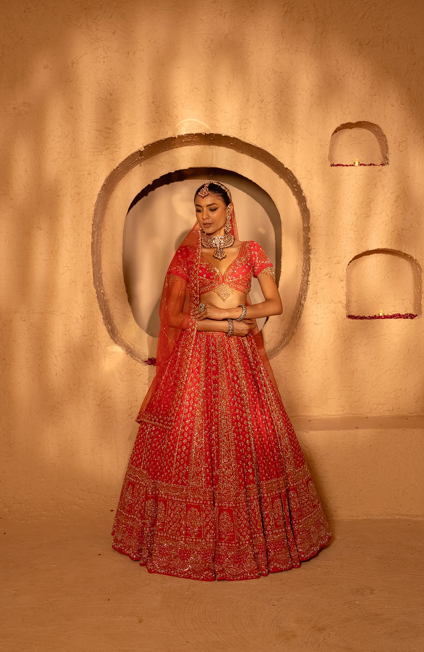Kainaat Bridal Lehenga