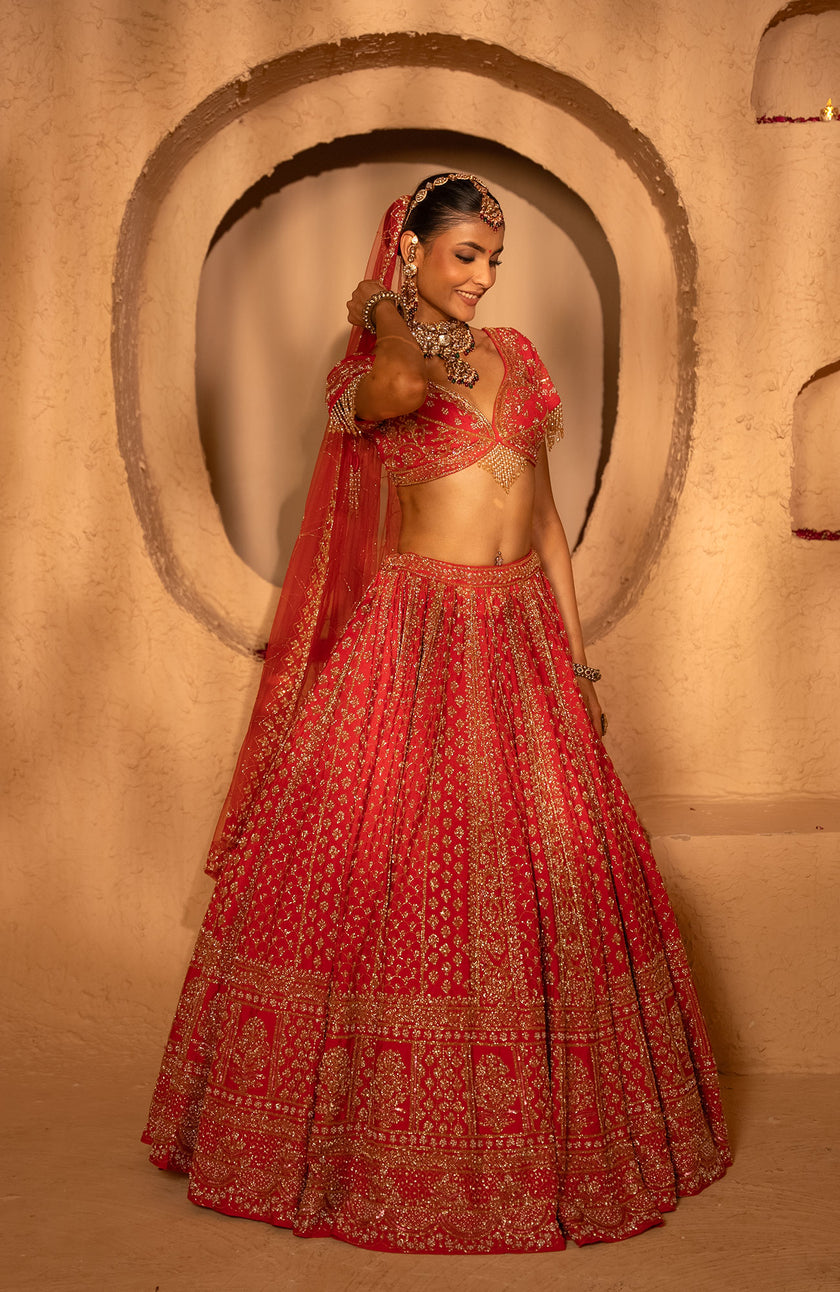 Kainaat Bridal Lehenga