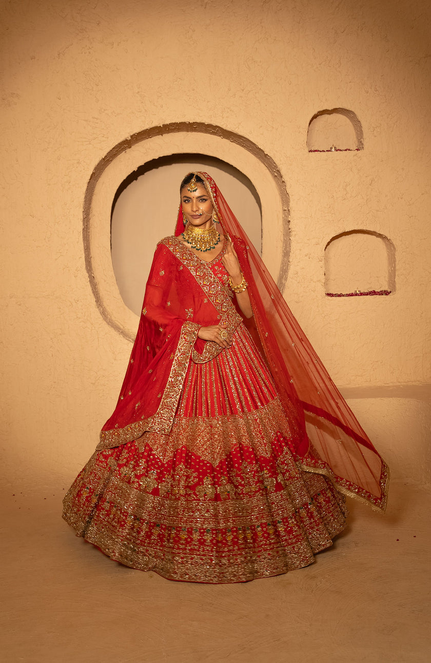 Mahnoor Bridal Lehenga