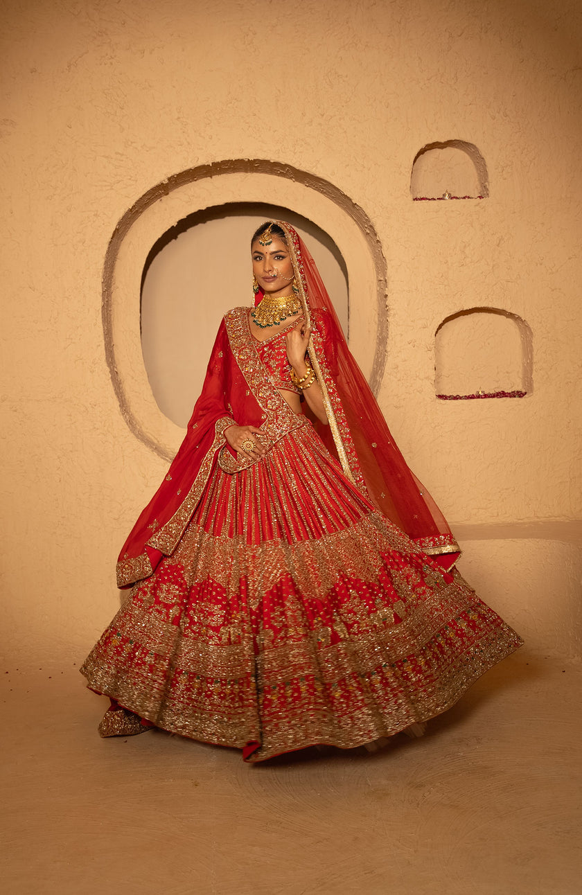Mahnoor Bridal Lehenga