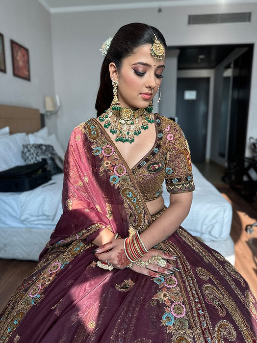 Adenia Embroidered Lehenga Set