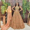Eshaal Peach Lehenga