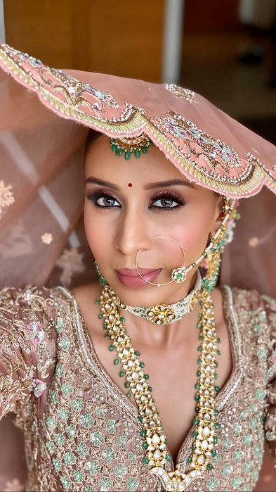 Zardozi Ombre Embroidered Lehenga Set