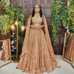 Eshaal Peach Lehenga