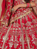 Usama Raw Silk Heavy Lehenga