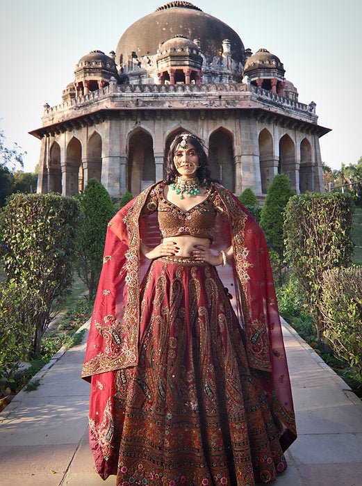 Adenia Embroidered Lehenga Set