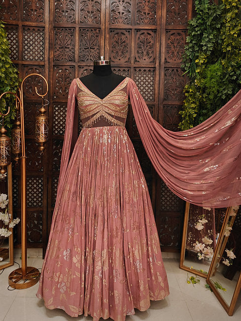 Aanya Sequins Gown