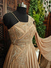 Aashvi cape Gown