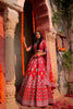 Amia Red Lehenga